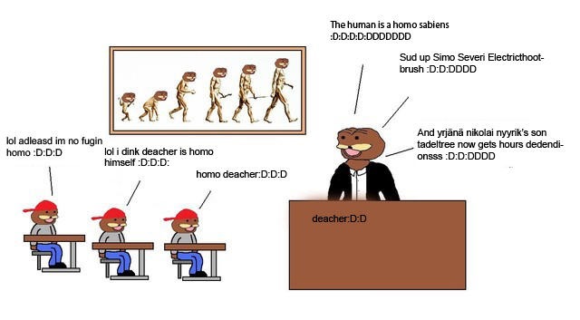 Evolution classroom